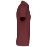 Polo Jersey Manches Courtes Bordeaux Homme Kariban – vue 3