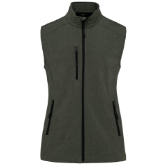 Bodywarmer softshell femme Kariban – Vert Marl Green