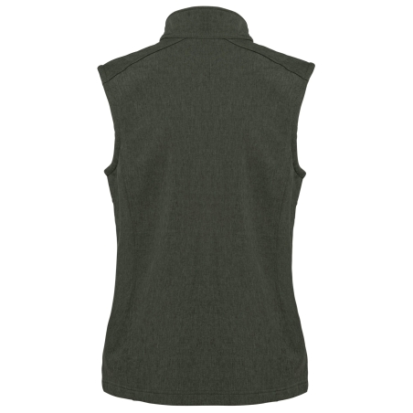 Bodywarmer softshell femme Kariban – Vert Marl Green – vue 2