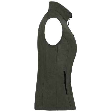 Bodywarmer softshell femme Kariban – Vert Marl Green – vue 3