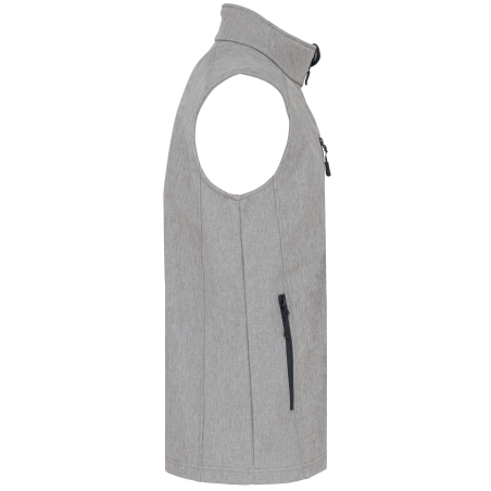 Bodywarmer Softshell Homme Kariban – Gris (Marl Grey) – vue 3