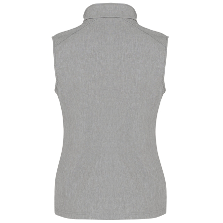 Bodywarmer Softshell Femme Kariban – Gris Chiné – vue 2
