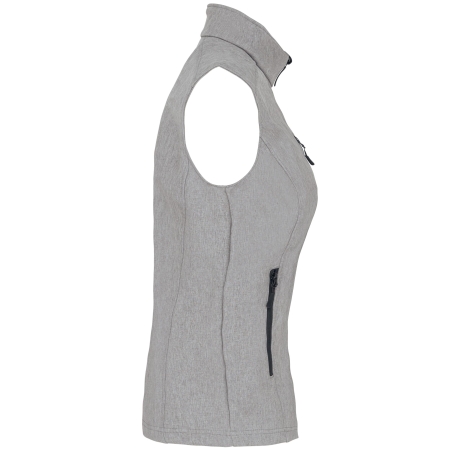 Bodywarmer Softshell Femme Kariban – Gris Chiné – vue 3
