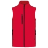 Bodywarmer Softshell Homme Rouge Kariban – Sans Manches