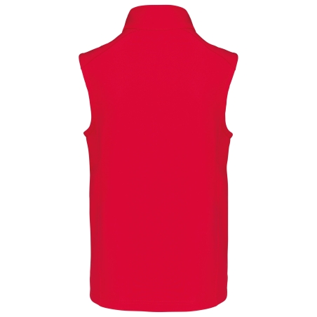 Bodywarmer Softshell Homme Rouge Kariban – Sans Manches – vue 2