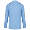 Chemise pilote manches longues homme Kariban – Ciel – vue 2