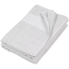 Serviette de toilette Blanche a broder