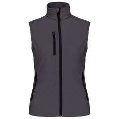 Bodywarmer Softshell Femme Kariban – Coloris Gris (Titanium)