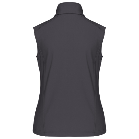 Bodywarmer Softshell Femme Kariban – Coloris Gris (Titanium) – vue 2