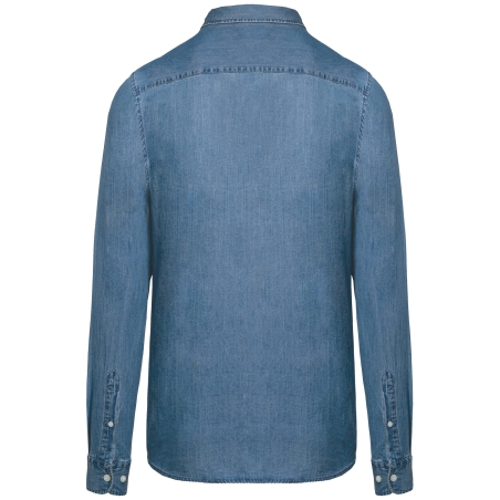 Chemise Denim Homme Kariban – Bleu Chambray – vue 2