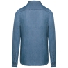 Chemise Denim Homme Kariban – Bleu Chambray – vue 2