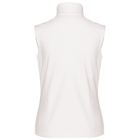 Bodywarmer softshell femme Blanc – Kariban Workwear – vue 2