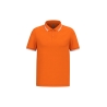 Polo homme manches courtes liserés contrastés Kariban Orange