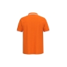 Polo homme manches courtes liserés contrastés Kariban Orange – vue 2