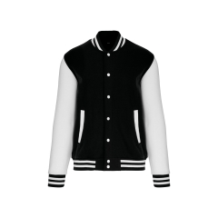 Blouson Molleton Teddy Unisexe Noir | Kariban