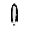 Blouson Molleton Teddy Unisexe Noir | Kariban – vue 3