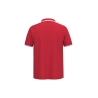 Polo Homme Blanc Liserés Contrastés Kariban – vue 2
