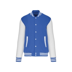 Blouson Molleton Teddy Unisexe Blanc – Kariban