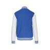 Blouson Molleton Teddy Unisexe Blanc – Kariban – vue 2