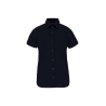 Chemise Slim Manches Courtes Femme Marine – Kariban
