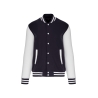 Blouson Molleton Teddy Unisexe Marine / Blanc Kariban – 320 g/m²