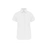 Chemise blanche manches courtes femme coupe slim – Kariban