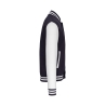 Blouson Molleton Teddy Unisexe Marine / Blanc Kariban – 320 g/m² – vue 3