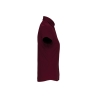 Chemise coton élasthanne manches courtes femme Bordeaux Kariban – vue 3