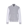 Blouson Teddy Molleton Unisexe Blanc Kariban – 320 g/m²