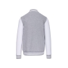 Blouson Teddy Molleton Unisexe Blanc Kariban – 320 g/m² – vue 2
