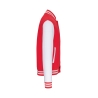 Blouson Molleton Teddy Unisexe Rouge / Blanc Kariban – 320 g/m² – vue 3