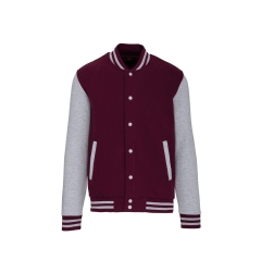 Blouson Molleton Teddy Unisexe Gris – Kariban