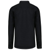 Chemise popeline manches longues homme Noir – Kariban – vue 2
