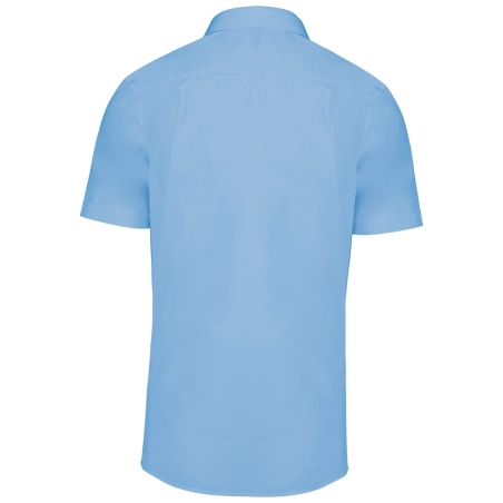 Chemise pilote manches courtes homme Kariban – Ciel – vue 2