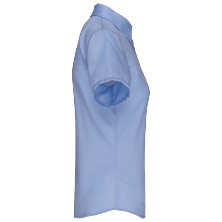 Chemise manches courtes sans repassage femme Ciel – Kariban – vue 3