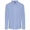 Chemise popeline manches longues homme Kariban – Ciel