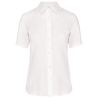 Chemise manches courtes sans repassage femme Blanc Kariban