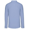 Chemise popeline manches longues homme Kariban – Ciel – vue 2