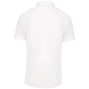 Chemise Pilote Manches Courtes Homme Blanc – Kariban – vue 2