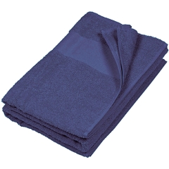 Serviette de bain  70*140cm Bleu Marine Navy    