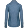 Chemise denim femme Bleu Chambray – Kariban – vue 2