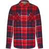 Surchemise à carreaux sherpa homme Rouge/Marine – Kariban