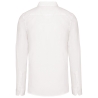 Chemise Popeline Manches Longues Homme Blanc – Kariban – vue 2