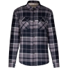 Surchemise à carreaux doublée sherpa homme Kariban – Gris