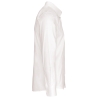 Chemise Popeline Manches Longues Homme Blanc – Kariban – vue 3