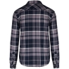 Surchemise à carreaux doublée sherpa homme Kariban – Gris – vue 2