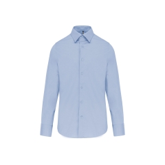 Chemise manches longues sans repassage Ciel – Kariban