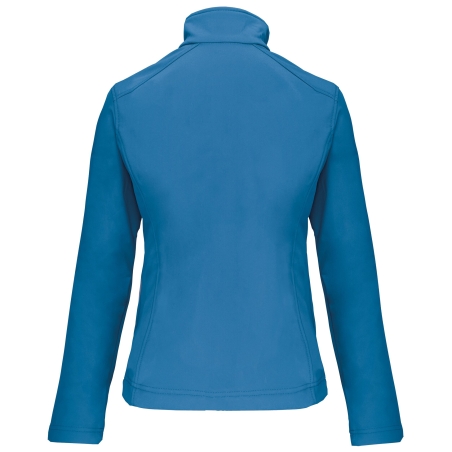 Veste softshell femme Kariban Aqua Blue – 3 couches – vue 2