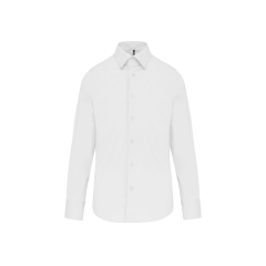 Chemise manches longues sans repassage Blanc Kariban K522