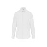 Chemise manches longues sans repassage Blanc Kariban K522